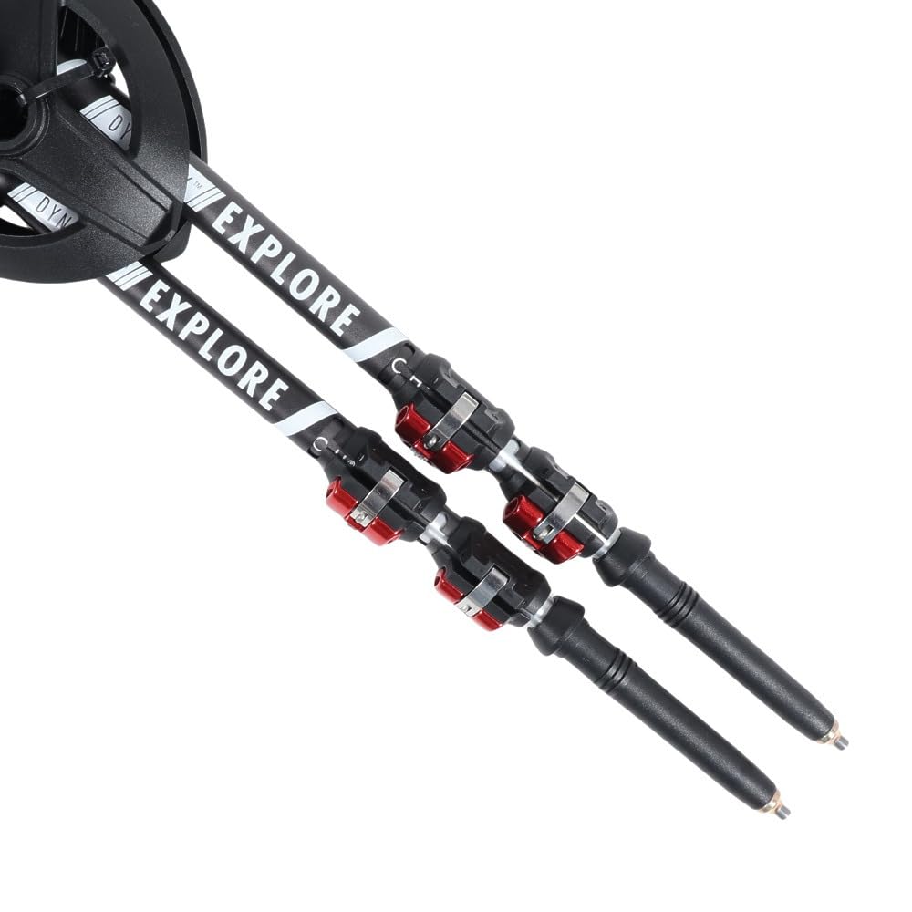 MSR Dynalock Explore EVA foam grips provide comfortable hand positions
