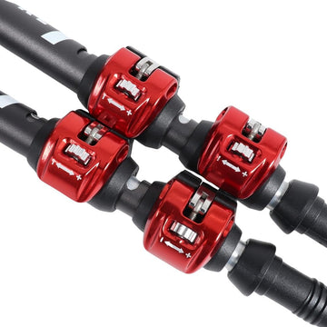 MSR Dynalock Explore tool-free tensioning enables quick adjustments