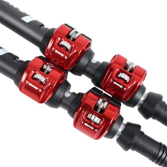 MSR Dynalock Explore tool-free tensioning enables quick adjustments