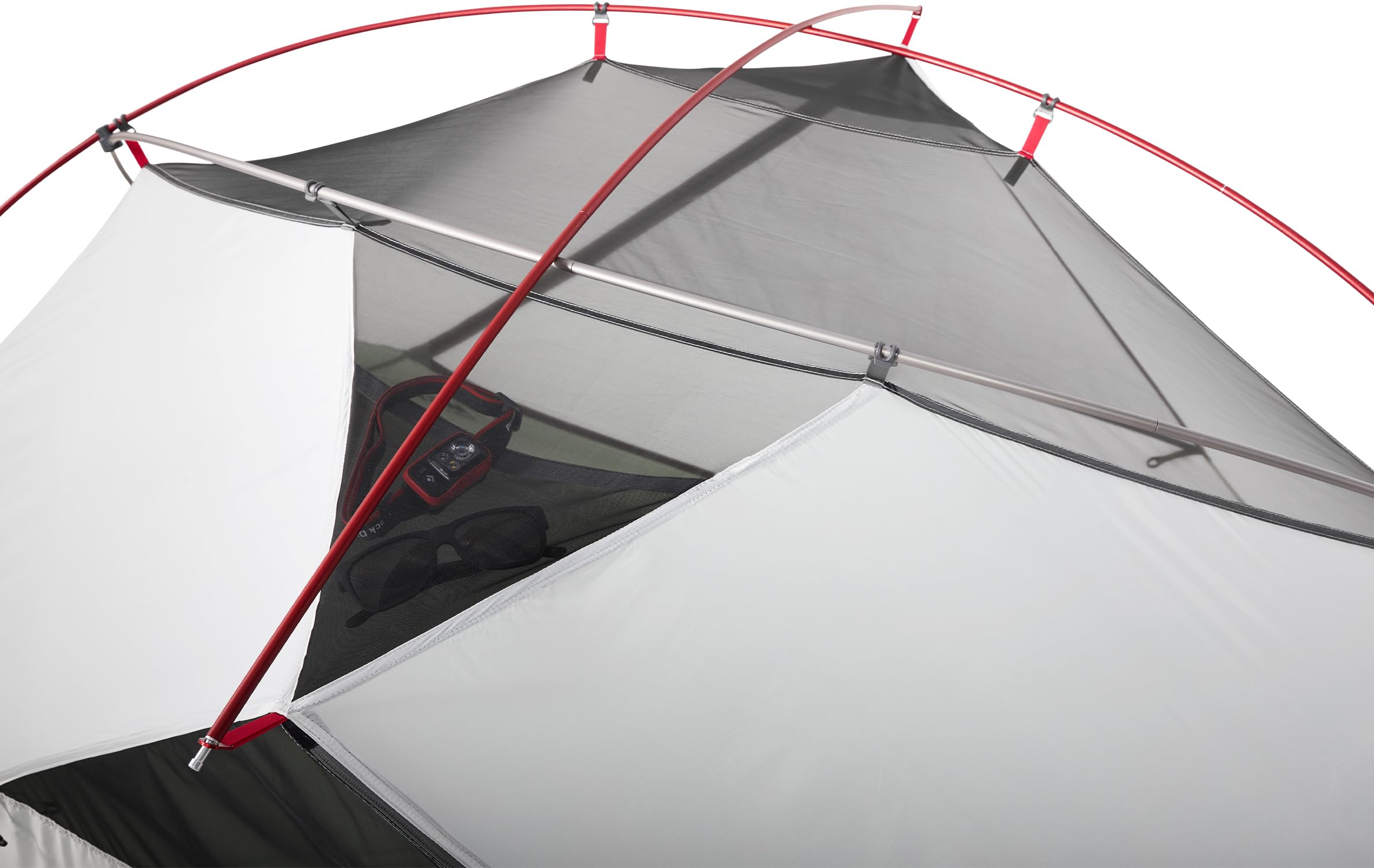 MSR Elixir mesh panels provide airflow to reduce condensation.