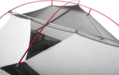 MSR Elixir mesh panels provide airflow to reduce condensation.