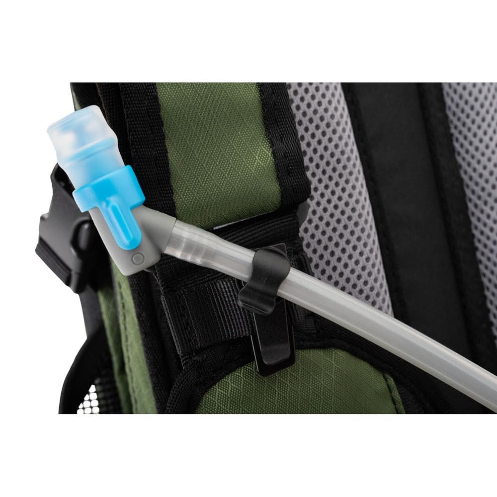 MSR Enduro tool compartment with elastic loops for gear.
