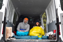 MSR folding sporks in kit save space while dining outdoors.