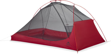 MSR Freelite 39in headroom demonstrates spacious interior for gear organization