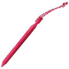MSR Groundhog regular 7.5-inch stake close-up showing Y-beam for strong hold