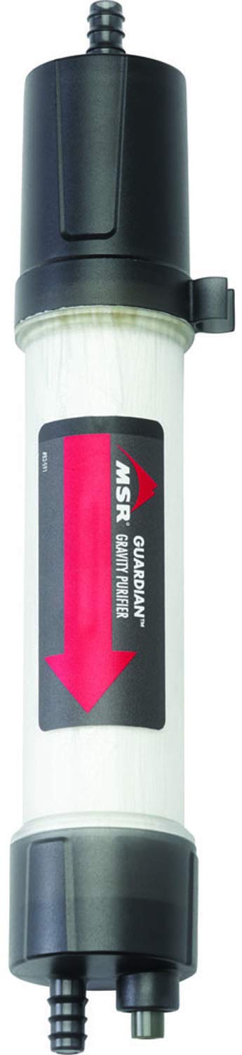 MSR Guardian 10-liter reservoir enables convenient group water supply