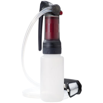 MSR Guardian backcountry expedition use shows rugged, portable purifier in field