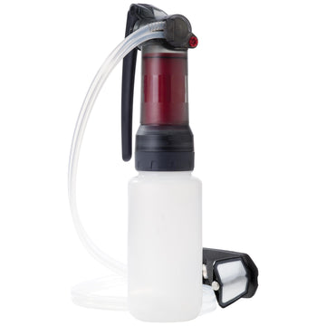 MSR Guardian purifier technology highlights removal of viruses, bacteria, and protozoa.