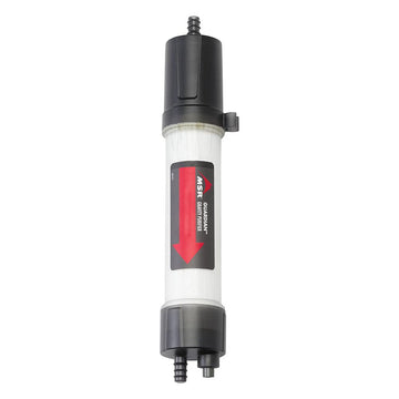 MSR Guardian replacement cartridge for two-stage purification, restores high flow and clean water.