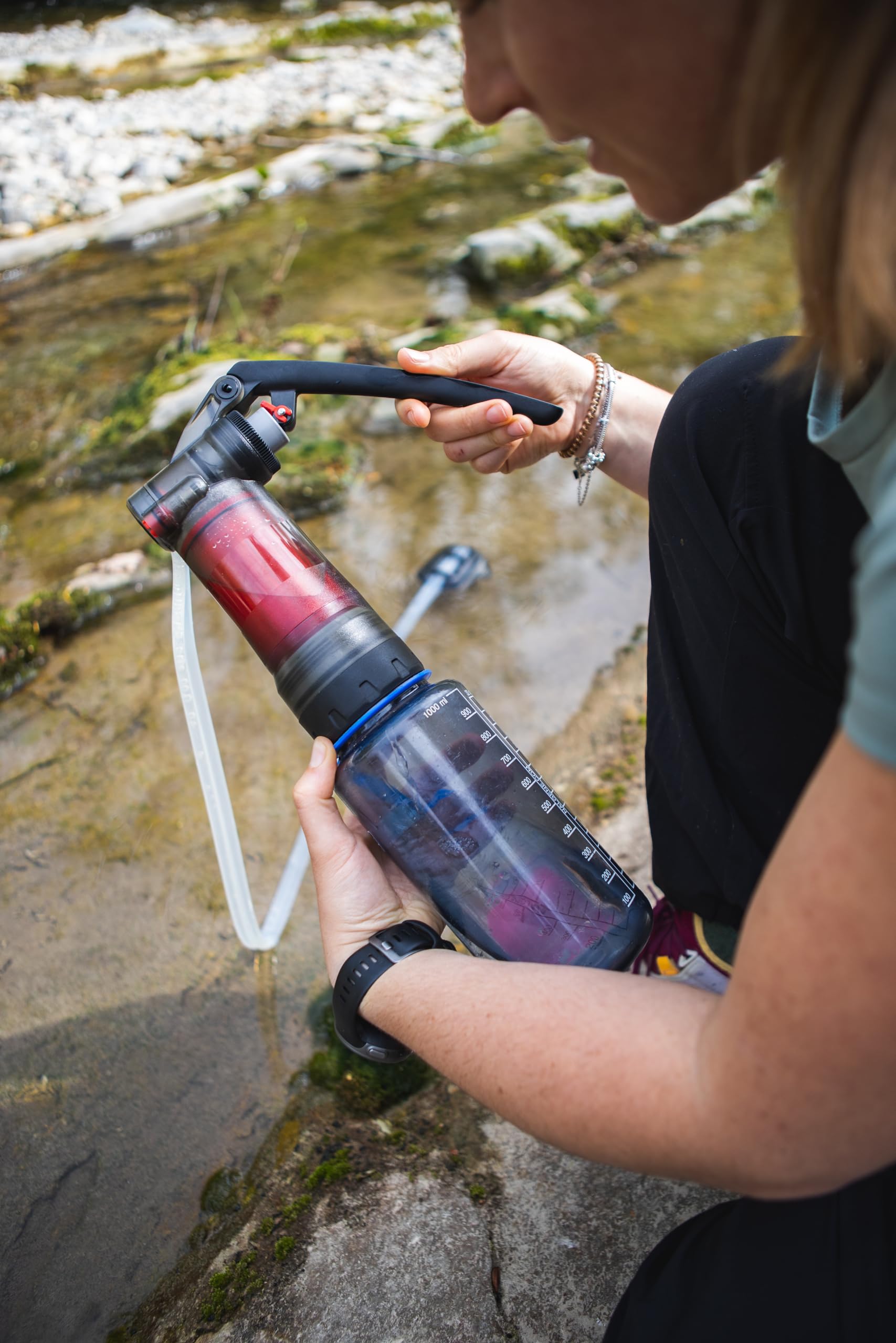 MSR Guardian self-cleaning mechanism maintains steady flow and reduces maintenance.