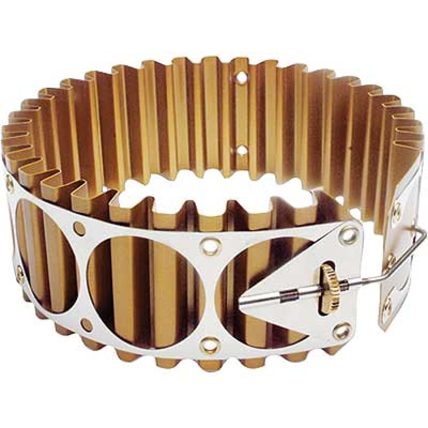 MSR Heat Exchanger close up shows waffle design for better heat transfer