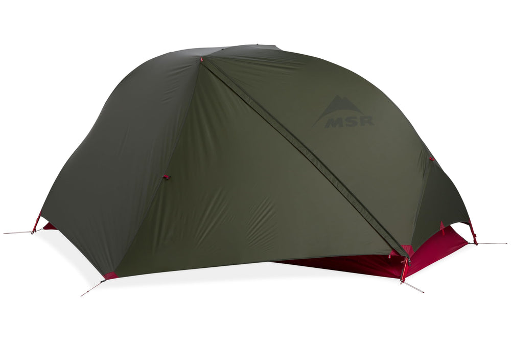 MSR Hubba Hubba Bikepack tent body with roomy 38-inch headroom for comfort.