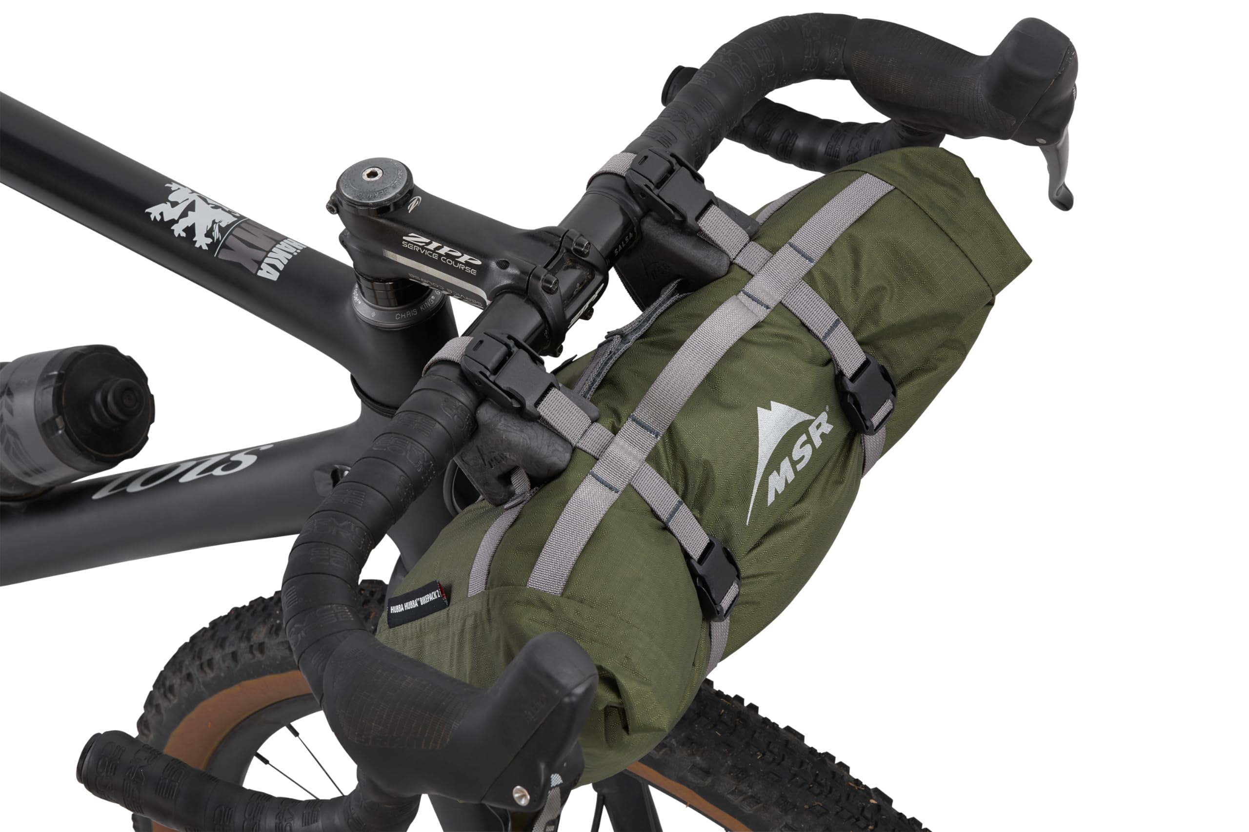 MSR Hubba Hubba Bikepack ample vestibules offer gear storage and living space