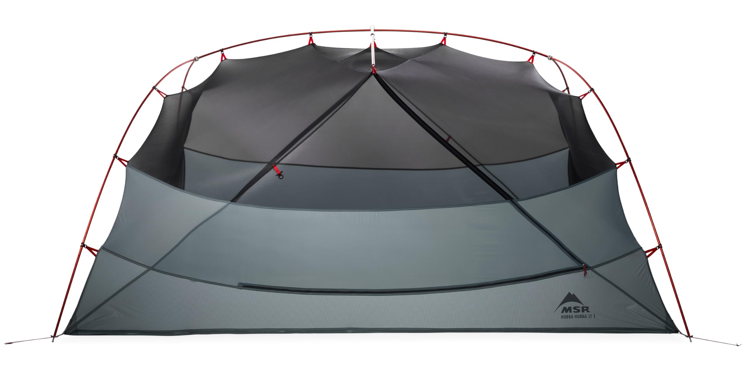 MSR Hubba Hubba LT breathable mesh for airflow and reduced condensation