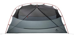 MSR Hubba Hubba LT breathable mesh for airflow and reduced condensation