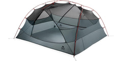 MSR Hubba Hubba LT rectangular floor enables wide pad setups