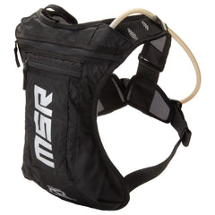 MSR Low-Profile Race Hydration Pack front view for off-road riding.