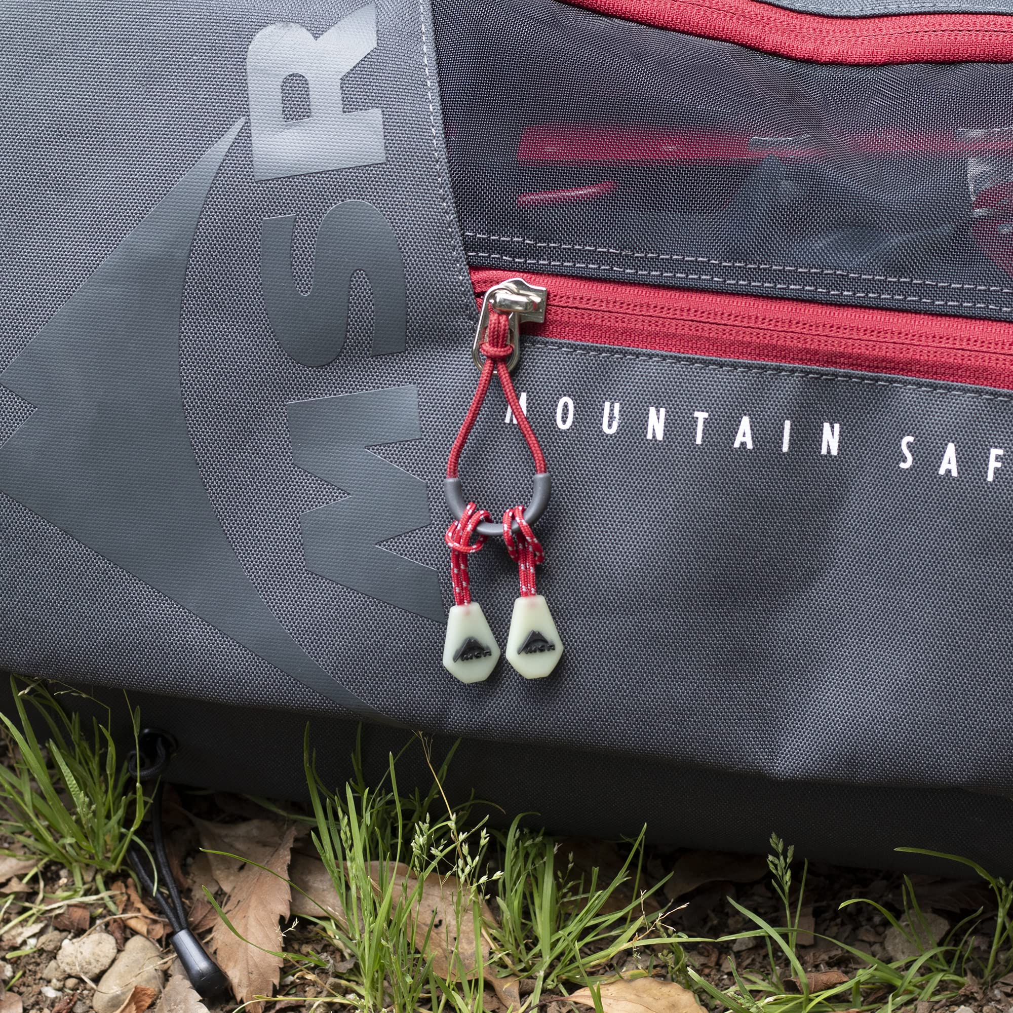 MSR Night Glow zipper pull provides easy grip with gloves
