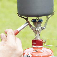 MSR Piezo Ignitor with gas-tube around-element for consistent ignition