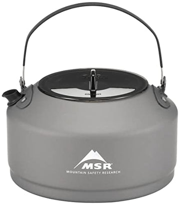 MSR Pika teapot durable camping design suited for outdoor use.