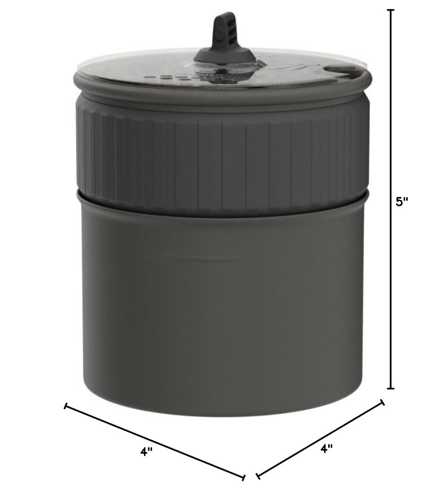 MSR PocketRocket 2 packed kit saving space for ultralight trips.