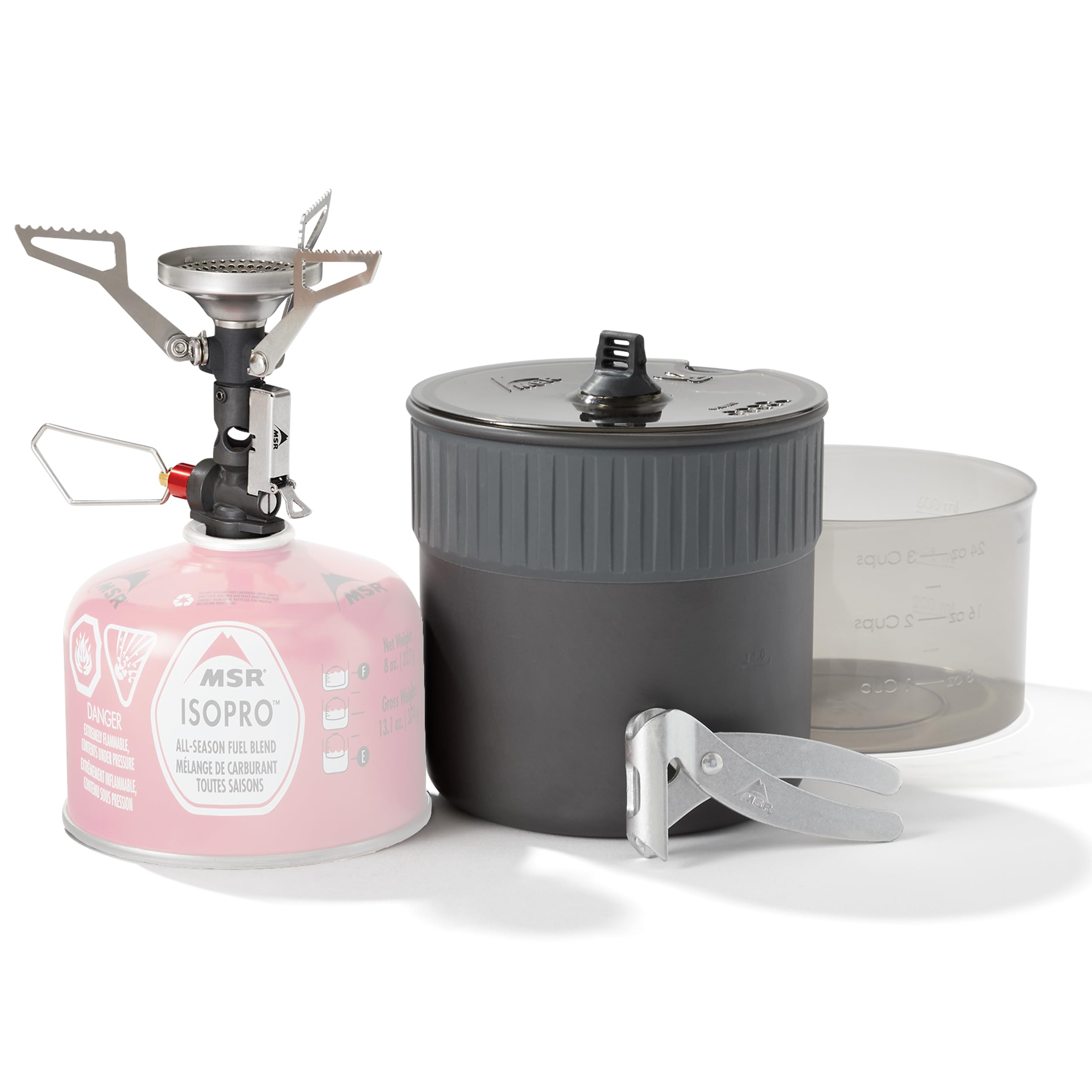 MSR PocketRocket Deluxe stove ready for ultralight camping with fast boils.