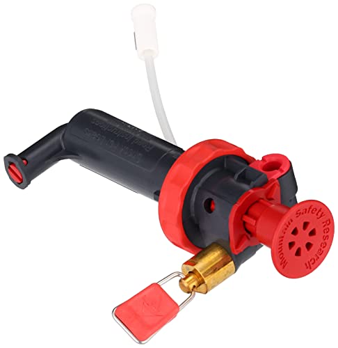 MSR liquid-fuel pump compatible with WhisperLite, SimmerLite, XGK stoves, Dragonfly excluded
