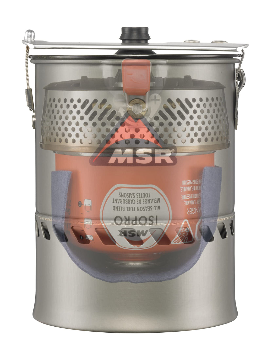 MSR Reactor 1.7L designed for Reactor Stove compatibility only