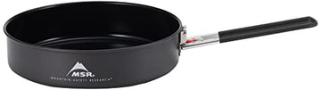 MSR 8-inch skillet included with Talon handle, rugged for backcountry meals