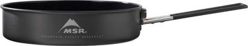 MSR packable skillet fits compact packable kit and weighs only 6.7 ounces