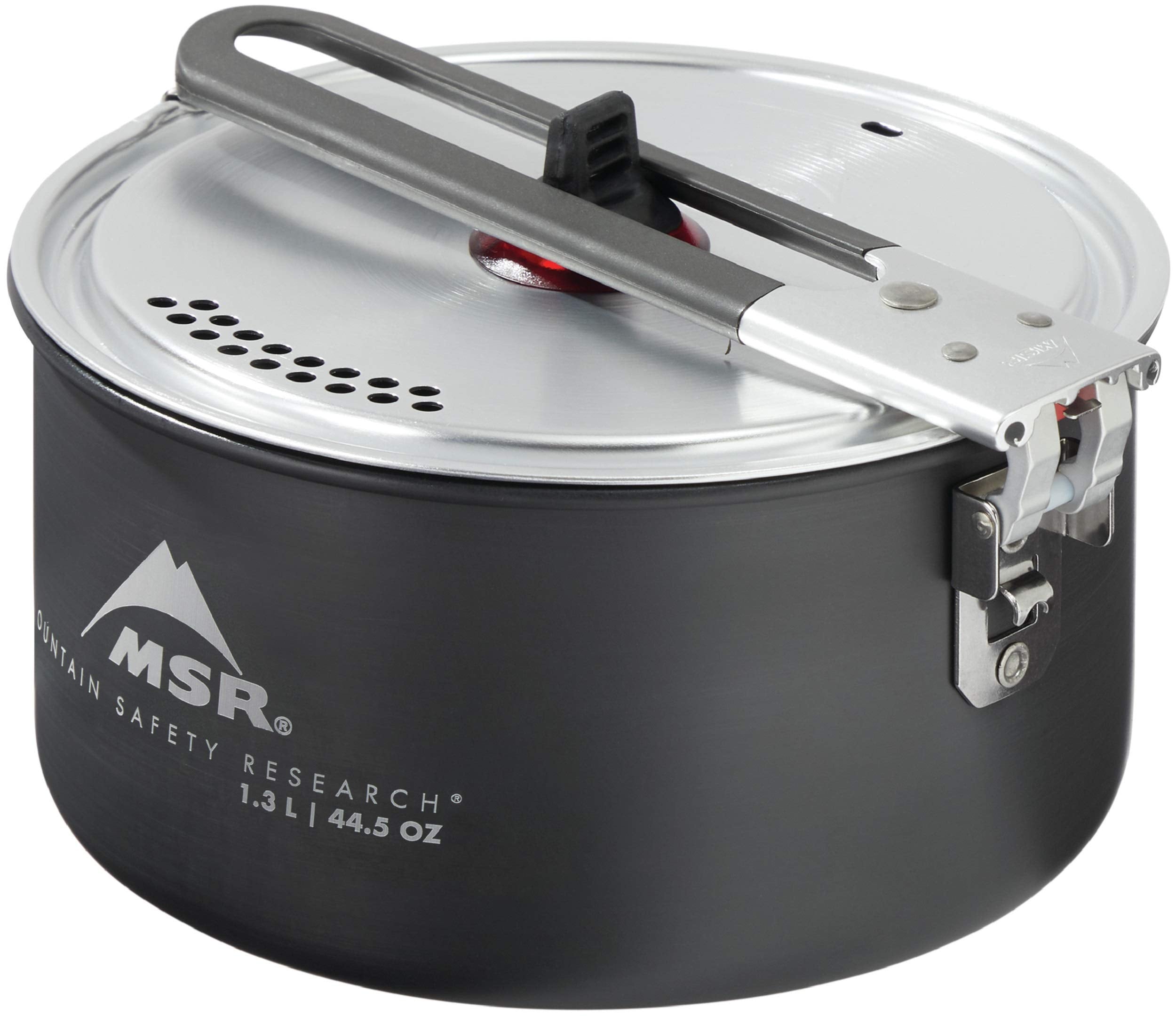 MSR solo camping setup ready for on-trail meals