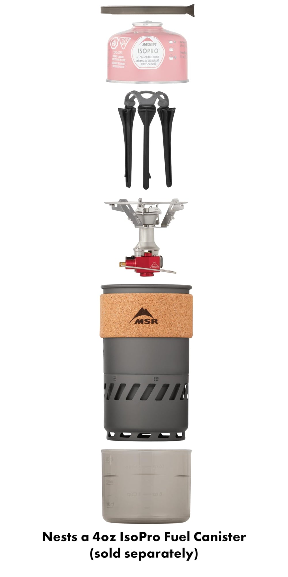 MSR Switch pot with cozy highlights heat retention and burn resistance for quick backcountry cooking