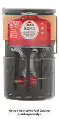 MSR Switch ring stand setup shows stable fastening for versatile cookware
