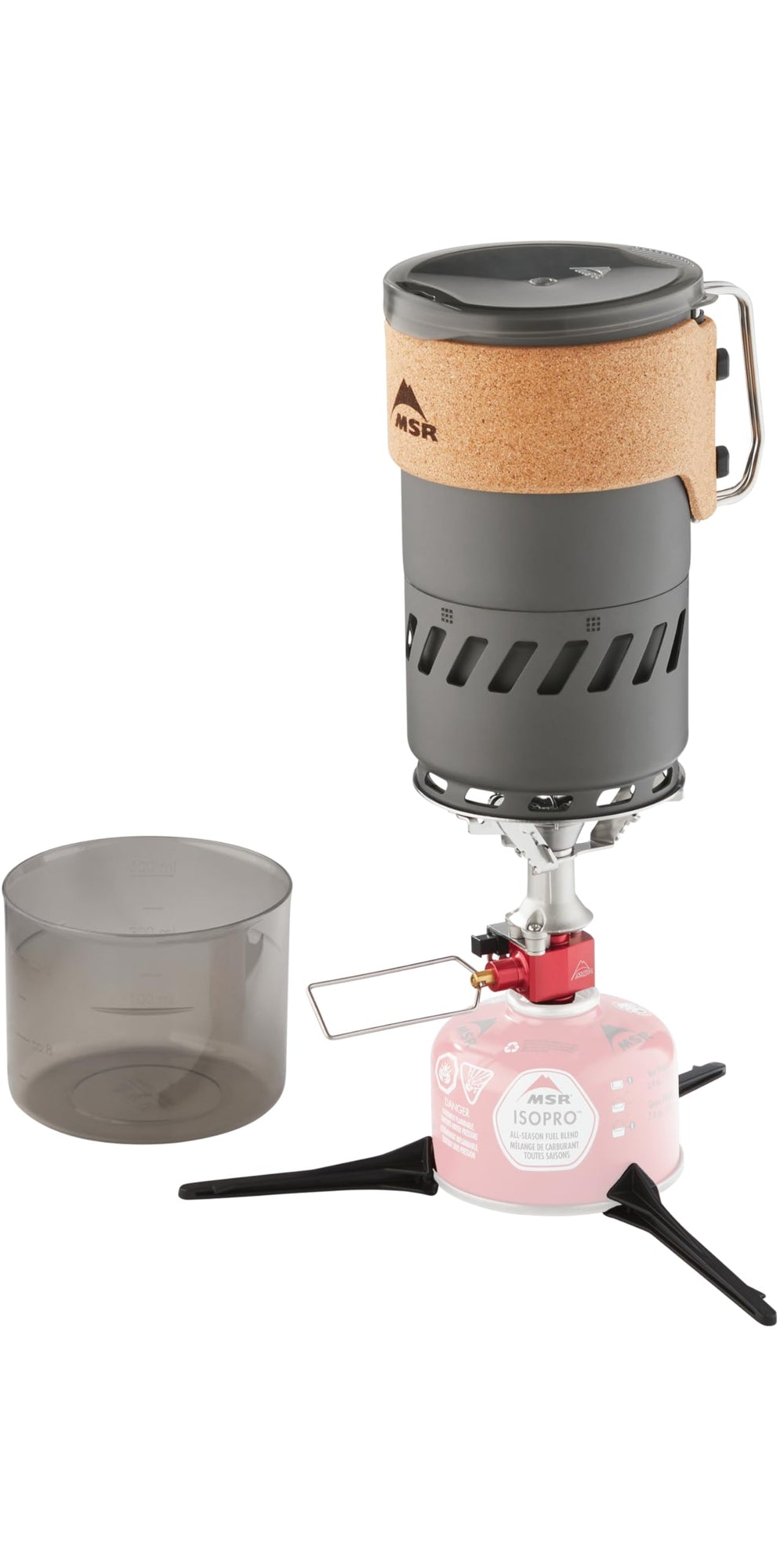 MSR Switch stove system outdoors demonstrates all-in-one efficiency for camping meals