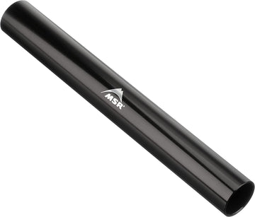 MSR tent pole repair splint, large black sleeve for quick field fixes