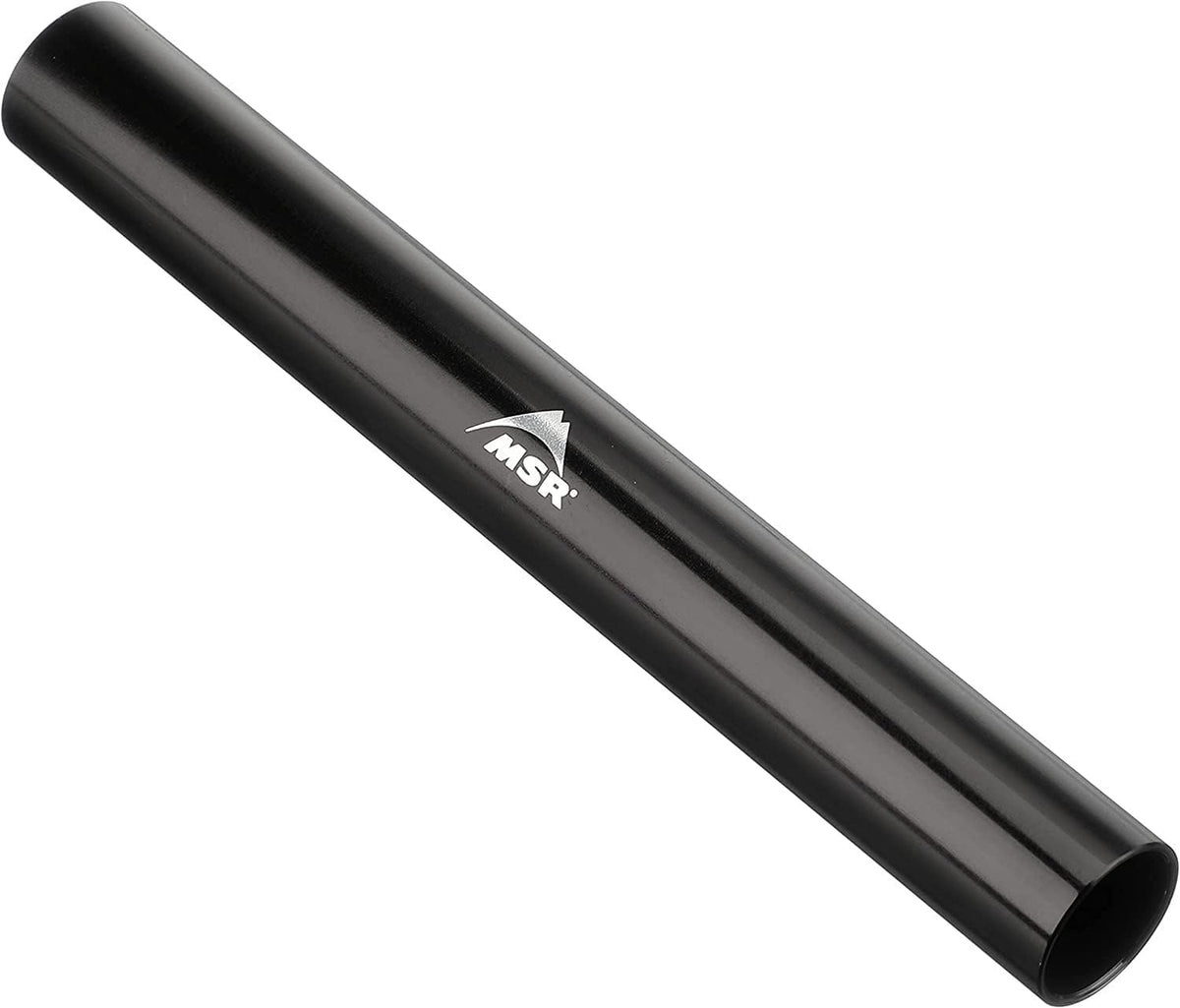 MSR tent pole repair splint, large black sleeve for quick field fixes