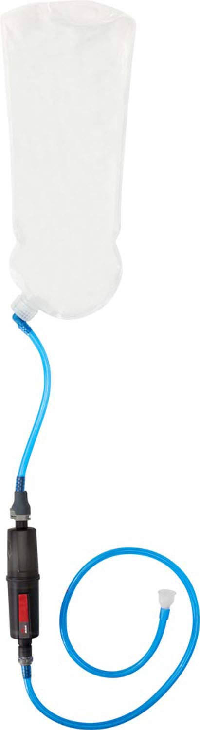 MSR Thru-Link reservoir attachment enables quick backcountry filtration