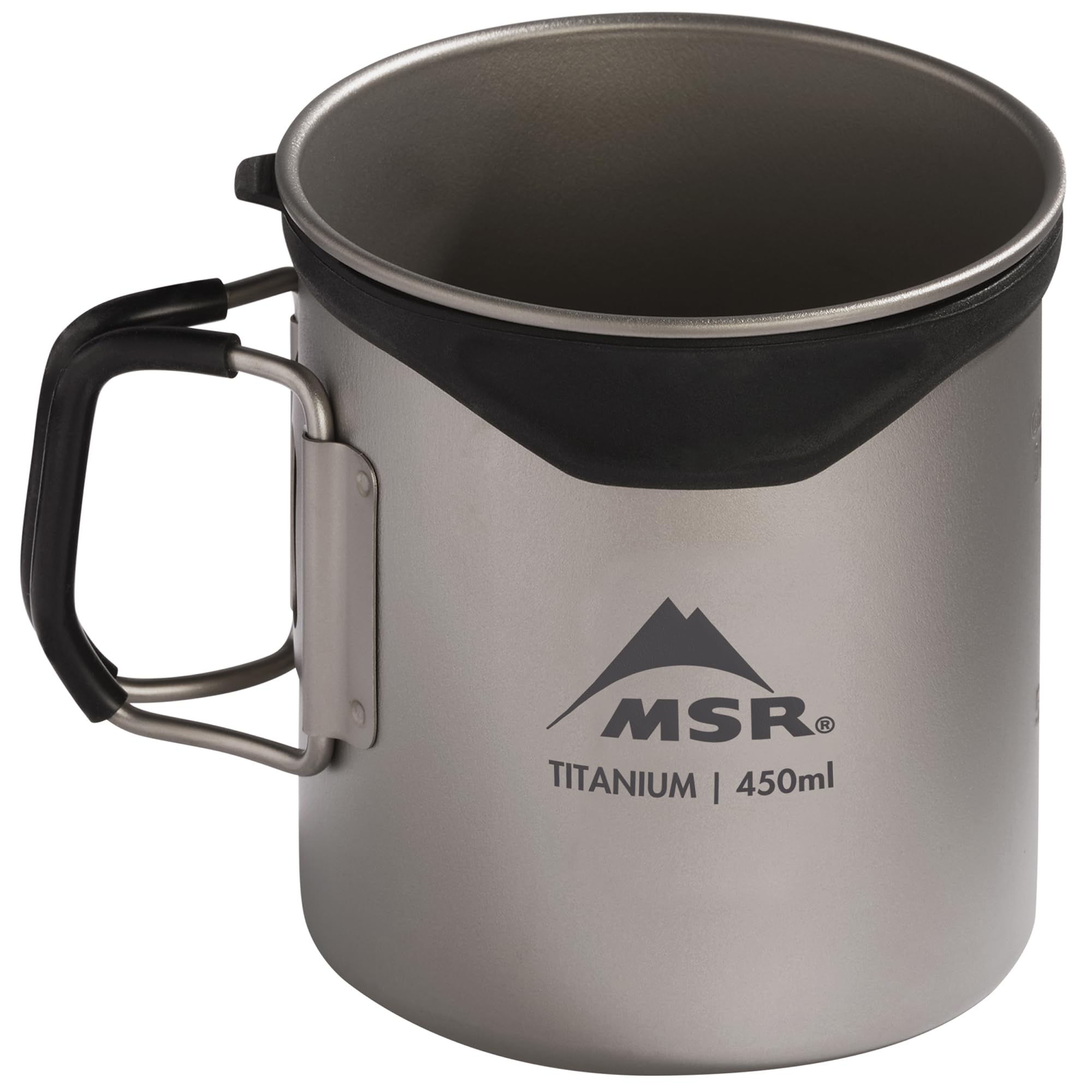 MSR Titan Cup nestled inside the 900 mL Titan Kettle for compact cooking kits