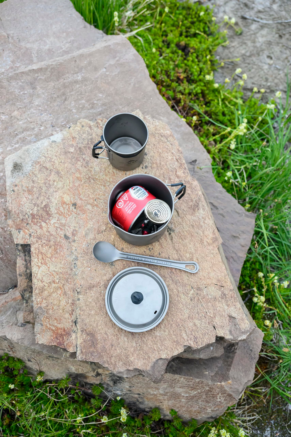 MSR Titan Cup titanium durability for rugged outdoor use