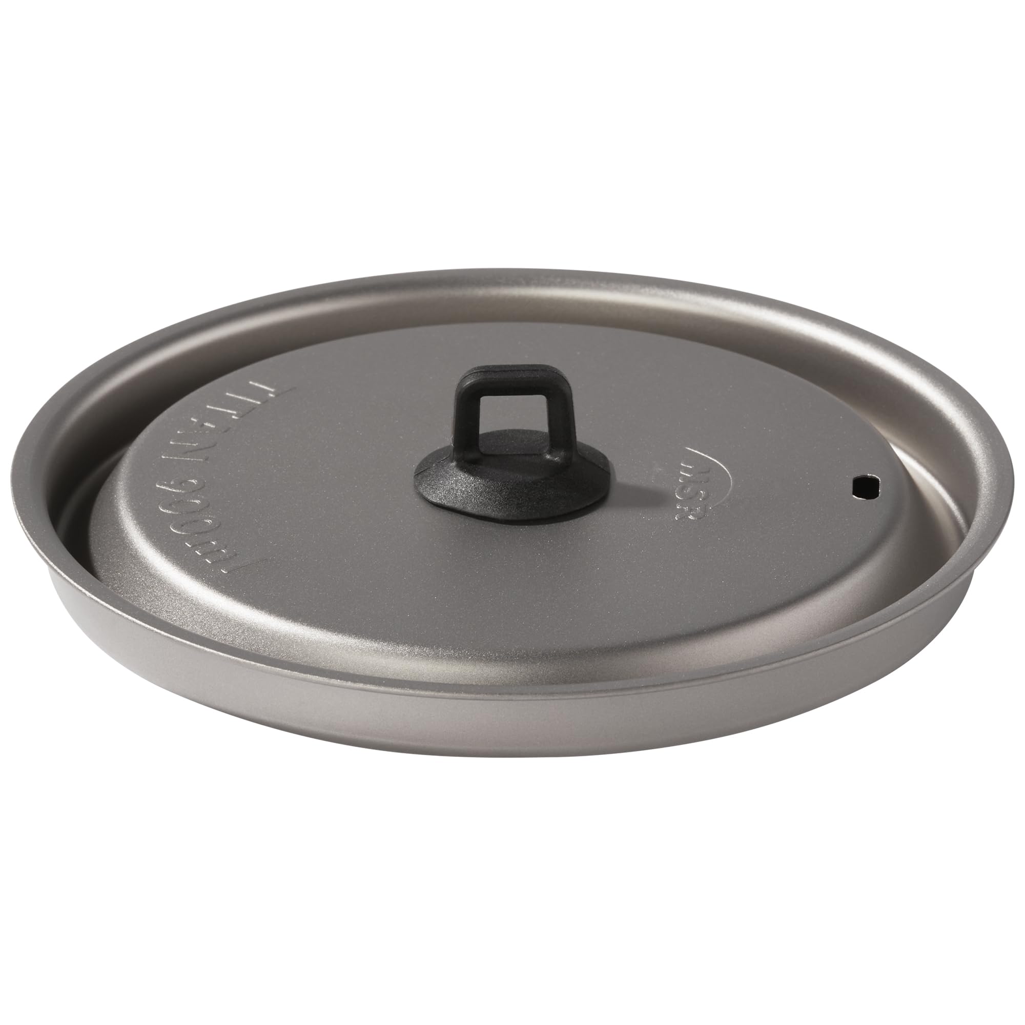 MSR Titan kettle pour-spout design enables controlled pouring into meals.