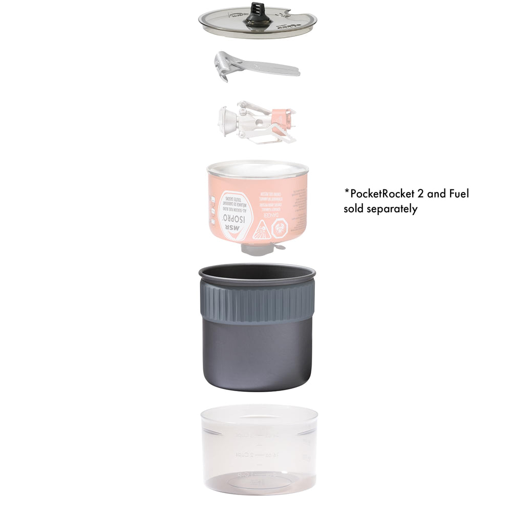 MSR Trail Mini Duo bowl and lid with straining ports for versatile meals on the go