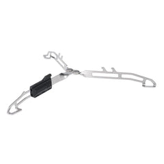 MSR Universal Canister Stand base stability aids stove setup on uneven terrain.