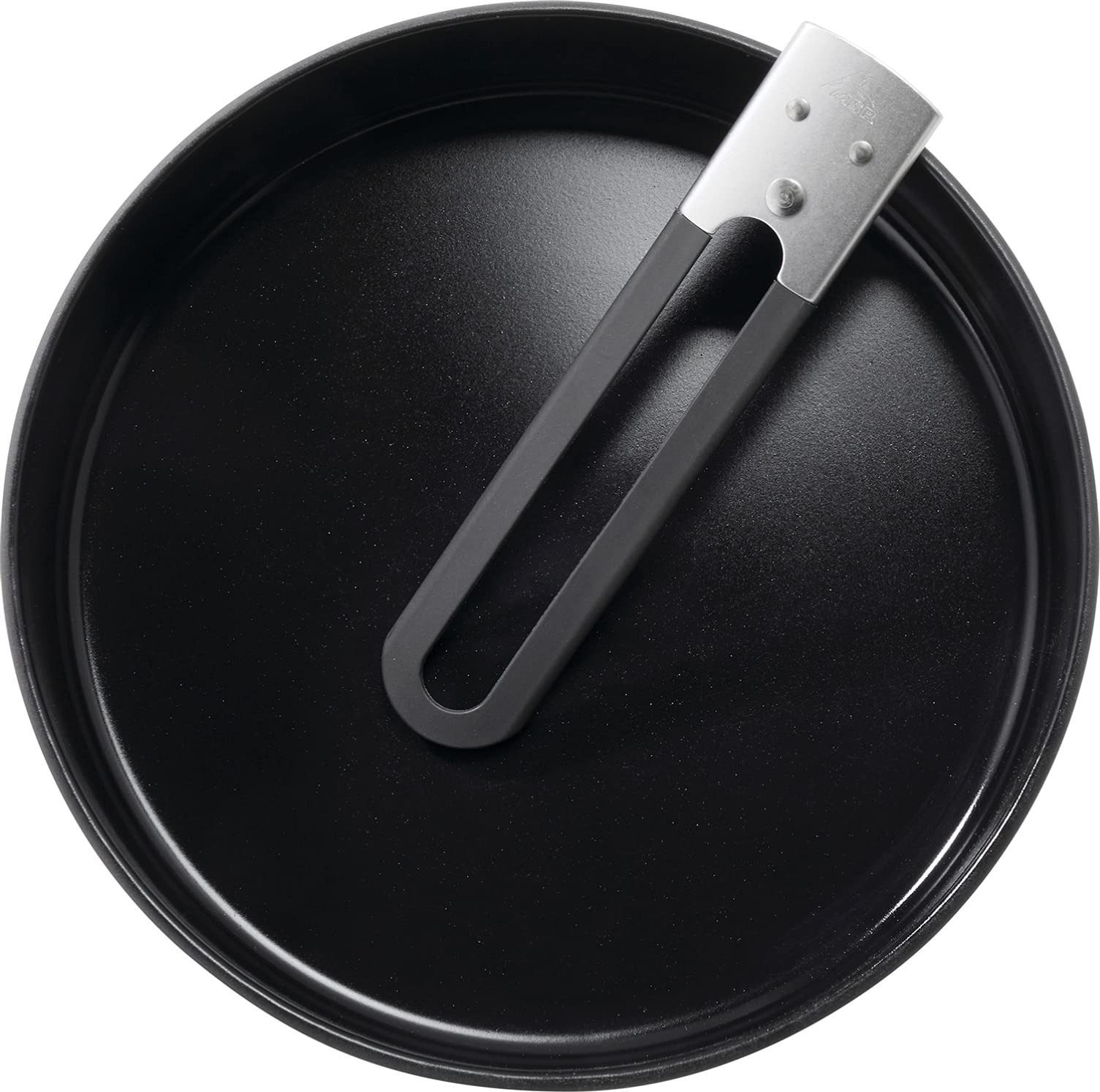 Fusion ceramic nonstick coating on MSR skillet aids easy cooking and cleanup outdoors
