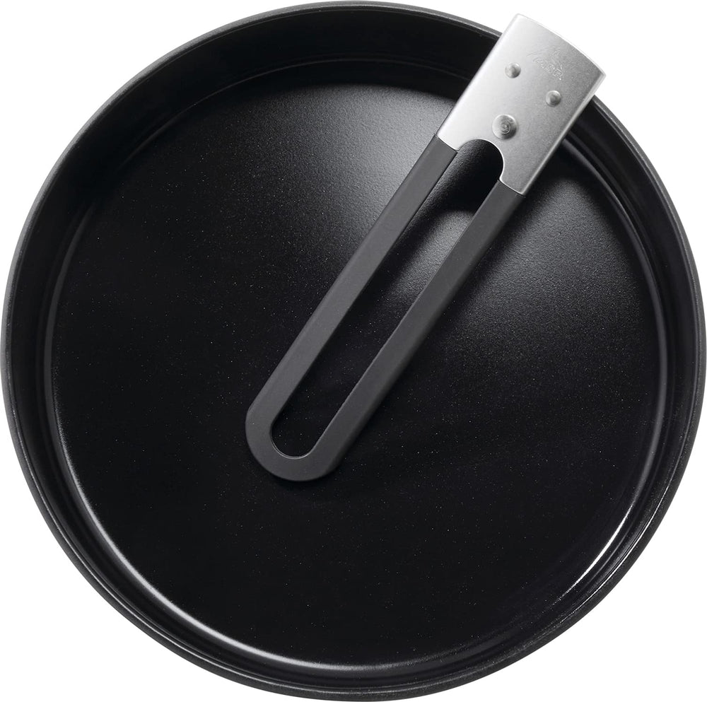 Fusion ceramic nonstick coating on MSR skillet aids easy cooking and cleanup outdoors