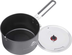 MSR WindBurner ceramic nonstick coating eases outdoor cooking and cleanup.