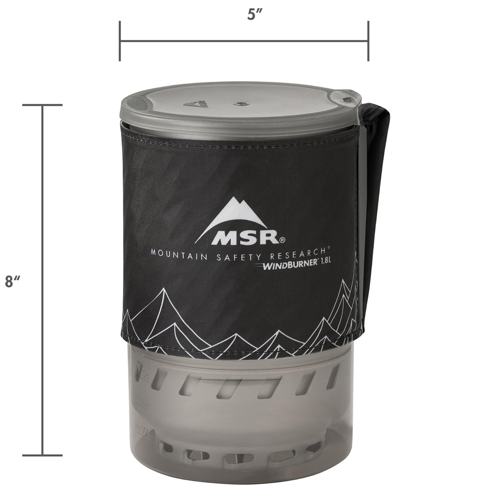 MSR WindBurner Duo self-centering pot keeps coffee steady in rugged camps.