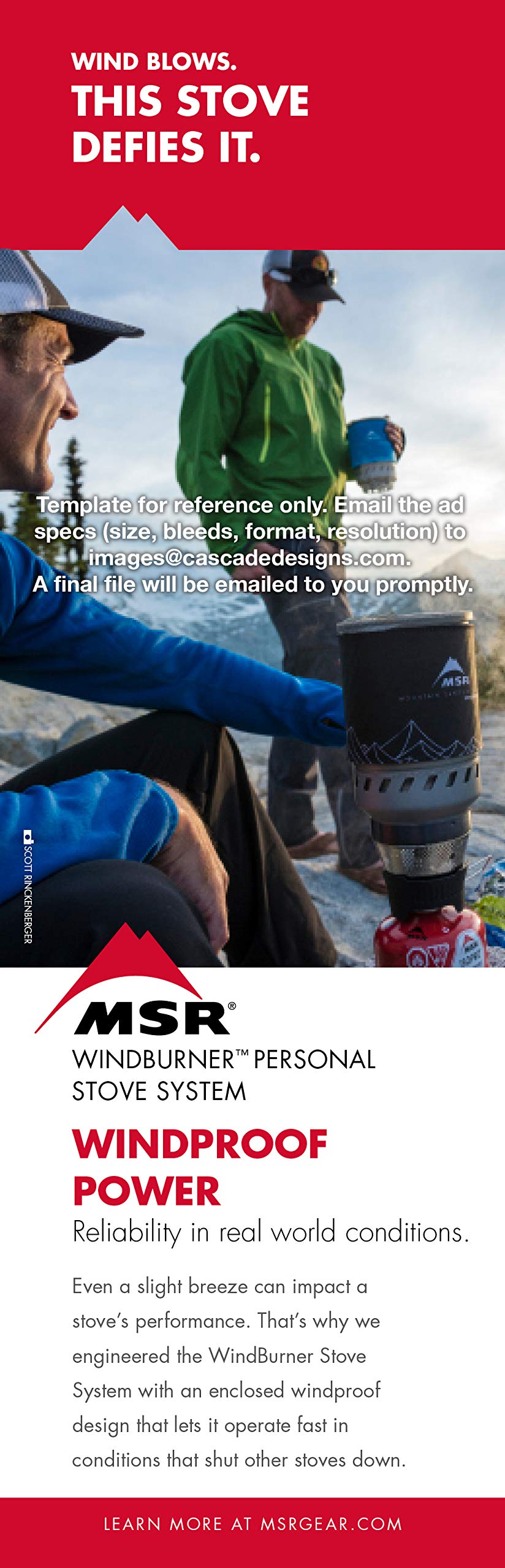 MSR WindBurner stove packaged set ready for easy travel setup.