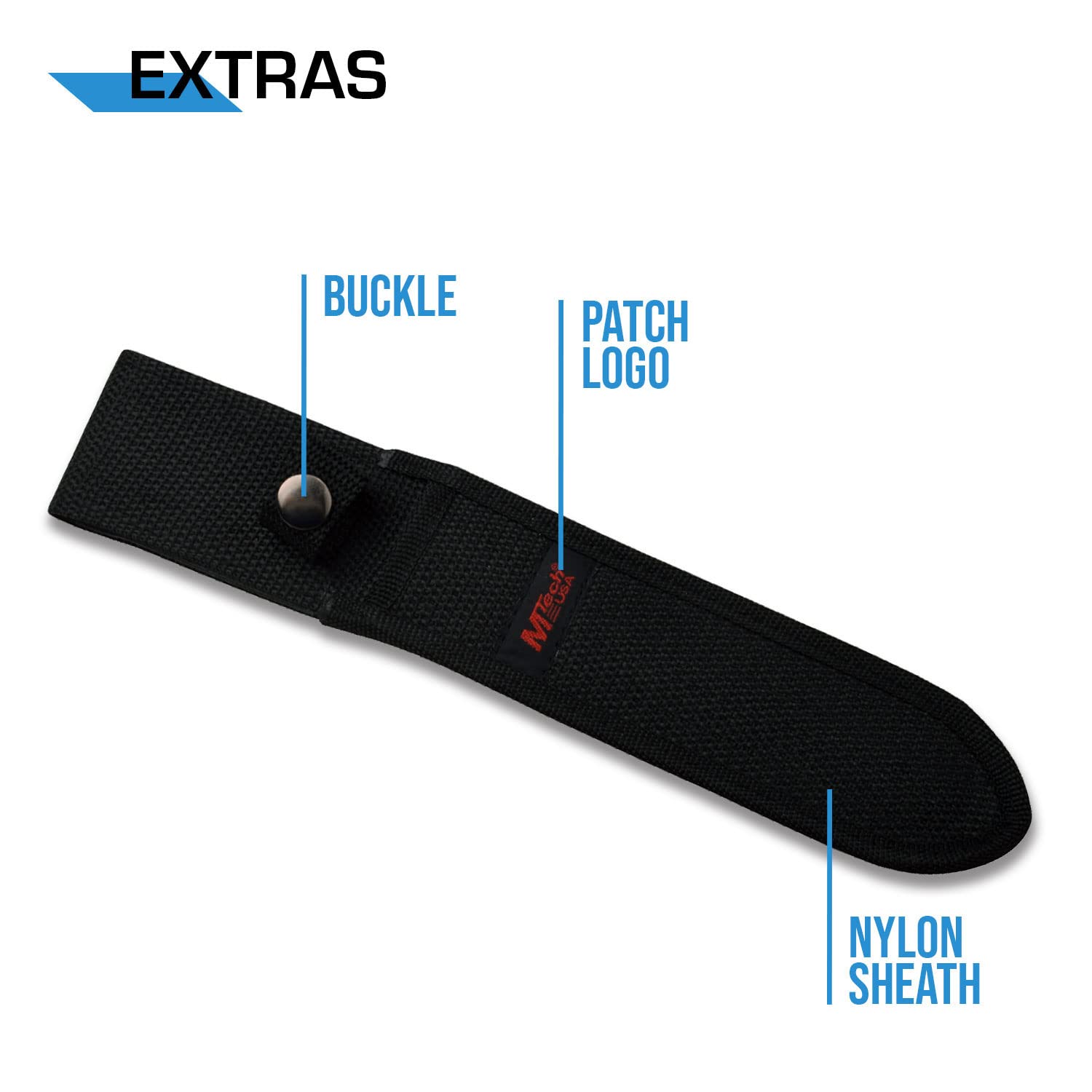 Knife dimensions: 7-inch blade, 4.25-inch handle, 8.5-inch overall length