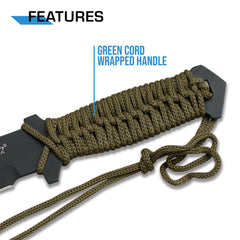 10.5-inch overall MT-528C tactical knife
