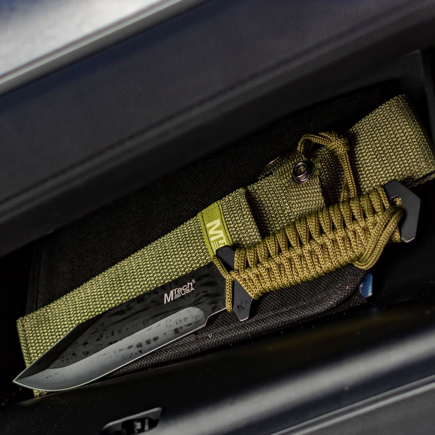 Full tang construction of MT-528C fixed blade knife